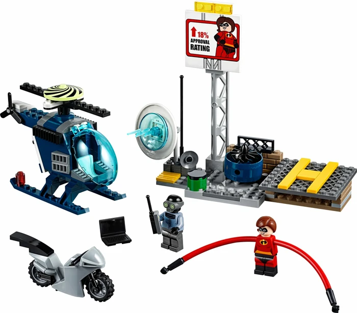 LEGO Juniors - Elastigirls Verfolgungsjagd über den Dächern