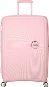American Tourister Soundbox Spinner erweiterbar L pastel pink