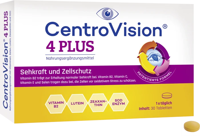 CentroVision 4 Plus Tabletten, 30 Stück