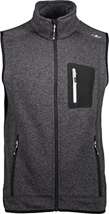 CMP Knit Tech Weste nero/glacier (Herren)