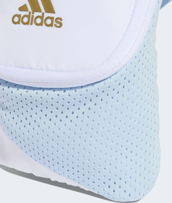 adidas Teamgeist Small Item Umhängetasche white/crystal sky