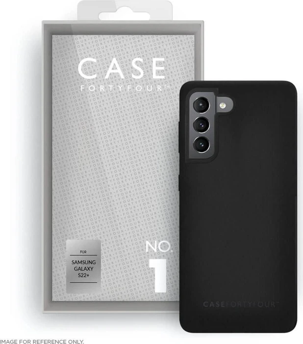 Case FortyFour No. 1 für Samsung Galaxy S22+ schwarz