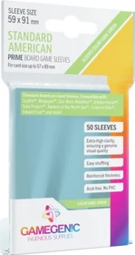 Gamegenic Prime Board Game Sleeves Green transparent, 50 Stück