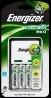 Energizer Compact Ladegerät inkl. 4x Mignon AA NiMH Akkus 2450mAh