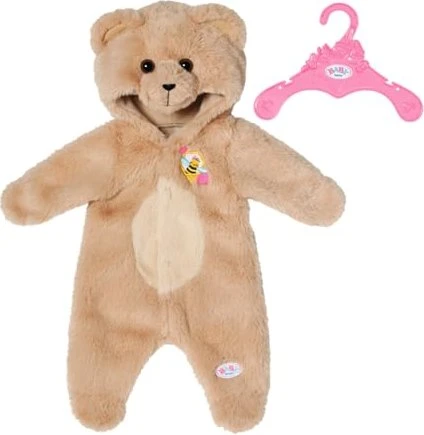 Zapf creation BABY born Mode - Bär Kuschelanzug 43cm