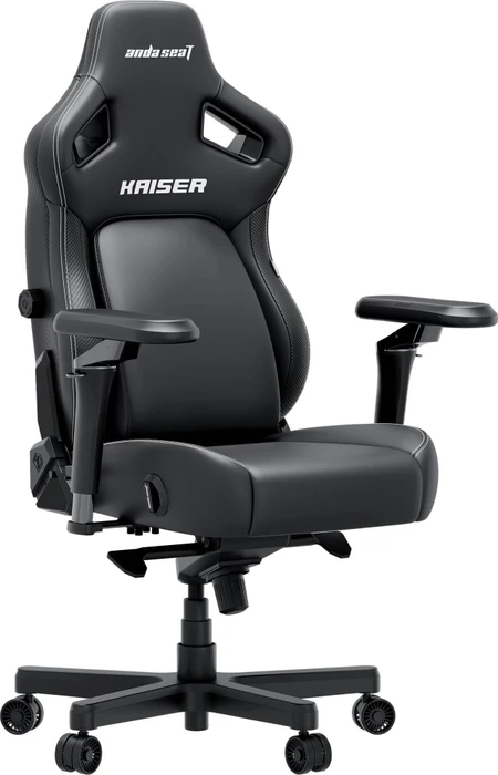 Anda Seat New Kaiser 4 / Kaiser 4 V2 Premium XL Gamingstuhl, Kunstleder schwarz