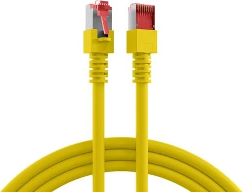 EFB Elektronik Patchkabel, Cat6, S/FTP, RJ-45/RJ-45, 0.15m, gelb