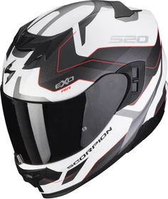 Scorpion EXO-520 Evo Air Elan matt weiß/silber/rot