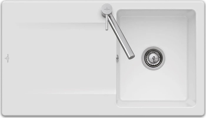 Villeroy & Boch Siluet 50 Einbau Becken reversibel snow white