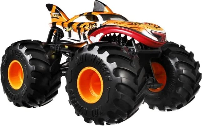 Mattel Hot Wheels Monster Trucks Tiger Shark