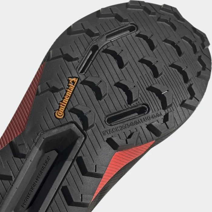 adidas Terrex Agravic Ultra core black/grey five/solar red (Herren)