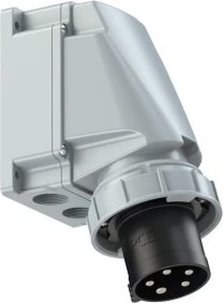 PCE CEE-Wandgerätestecker 63A 5p 7h IP67 POWER TWIST
