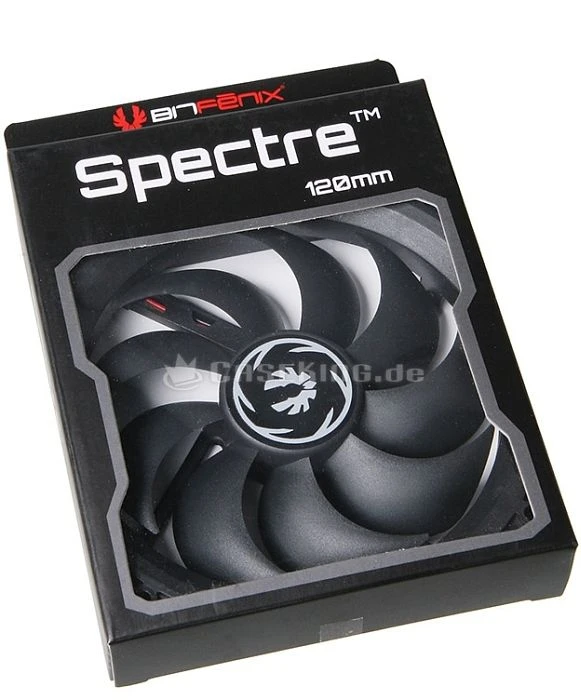 BitFenix Spectre schwarz, 120mm
