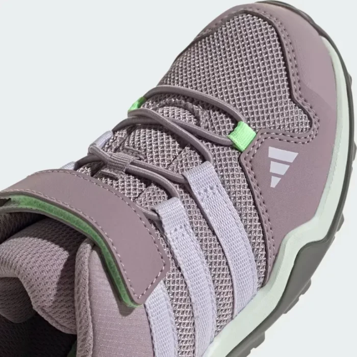 adidas Terrex AX2R Hook and Loop preloved fig/silver dawn/green spark (Junior)