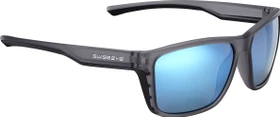 Swiss Eye Fly crystal dark grey matt-black/smoke ice blue revo