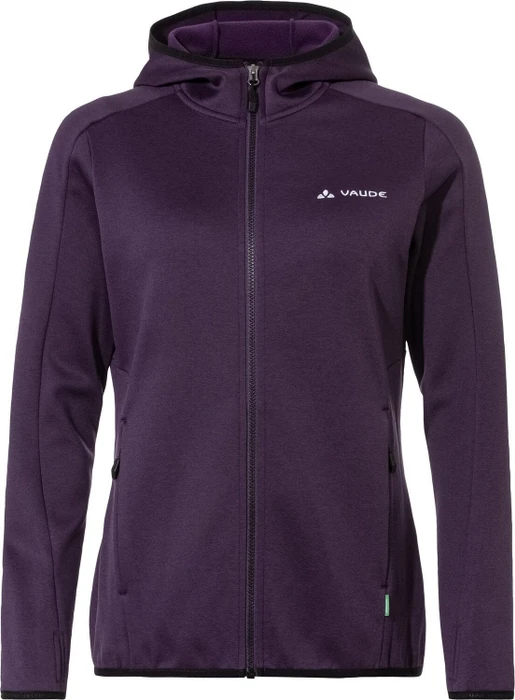 Vaude Valsorda Fleece Hoodie Funktionsjacke eggplant (Damen)