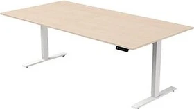 Kerkmann Move 3 elektrisch höhenverstellbarer Sitz-Steh-Schreibtisch 200x100cm Ahorn/weiß