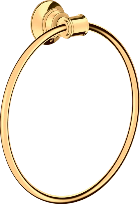 Hansgrohe Axor Montreux Handtuchring polished gold optic