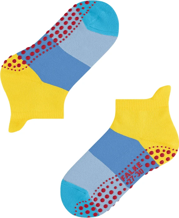 Falke Colour Block Socken bright yellow (Junior)