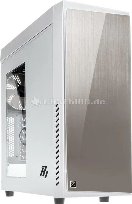 Zalman R1 weiß, Acrylfenster