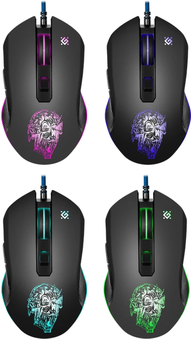 Defender Sleipnir GM-927 RGB Gaming Mouse schwarz, USB