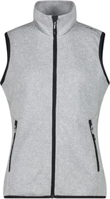 CMP Knit-Tech Fleece Weste alluminio/antracite (Damen)