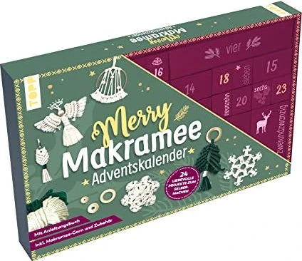 frechverlag Merry Makramee Adventskalender