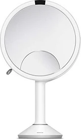 simplehuman Sensorspiegel Trio 20cm Kosmetikspiegel weiß