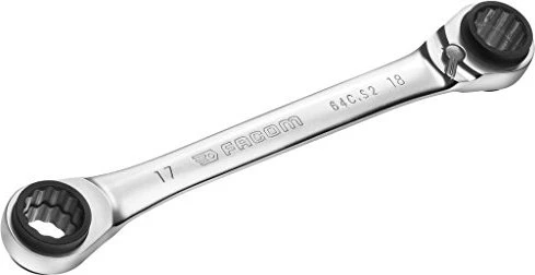 Facom 64C Doppelringratschenschlüssel, 16/17/18/19x230mm