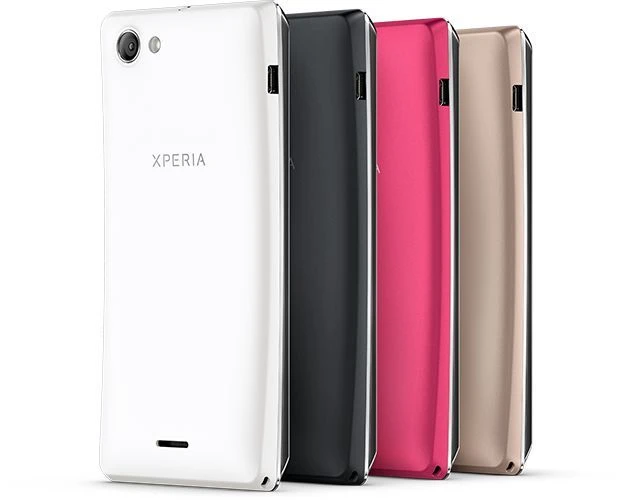 Sony Xperia J schwarz