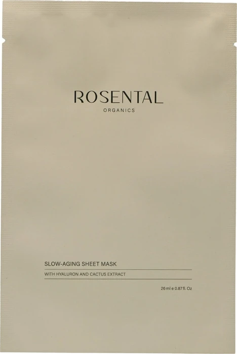 Rosental Organics Slow-Aging Sheet Mask with Hyaluron, 1 Stück