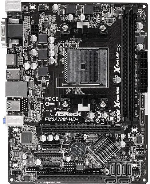 ASRock FM2A78M-HD+ (AMD FM2+)
