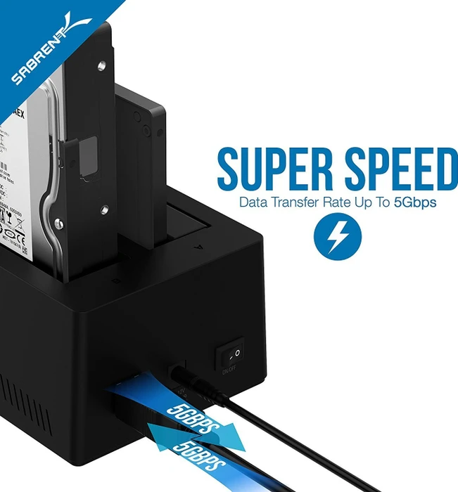 Sabrent HDD-Dock, USB-B 3.0