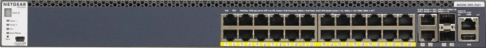 Netgear ProSAFE M4300 Rackmount Gigabit Managed Switch, 26x RJ-45, 2x SFP+, 720W PoE+