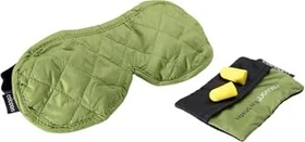 Cocoon Eye Shades Schlafmaske inkl. Ohrstöpsel grün/grau