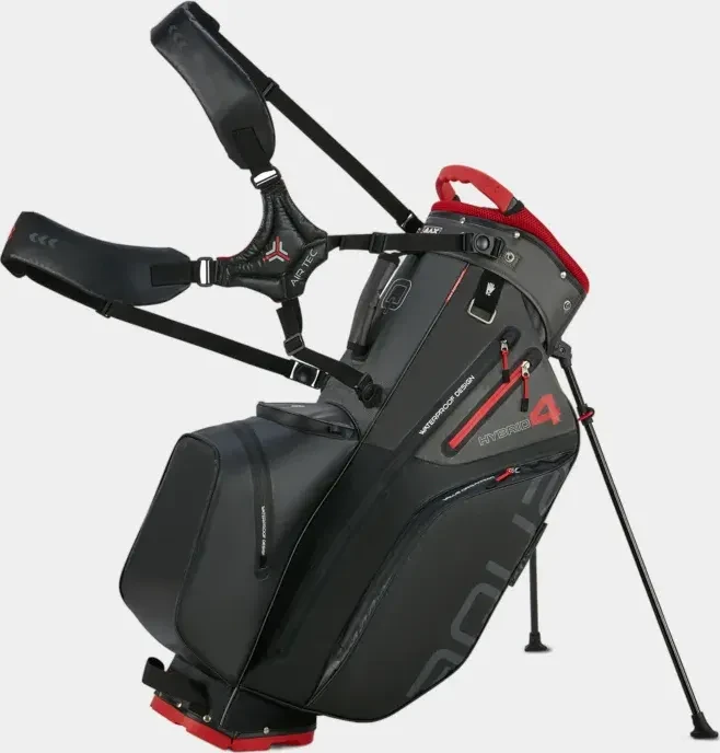 Big Max Aqua Hybrid 4 Golftasche black/charcoal/red