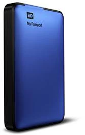 Western Digital WD My Passport blau 1TB, USB 3.0 Micro-B