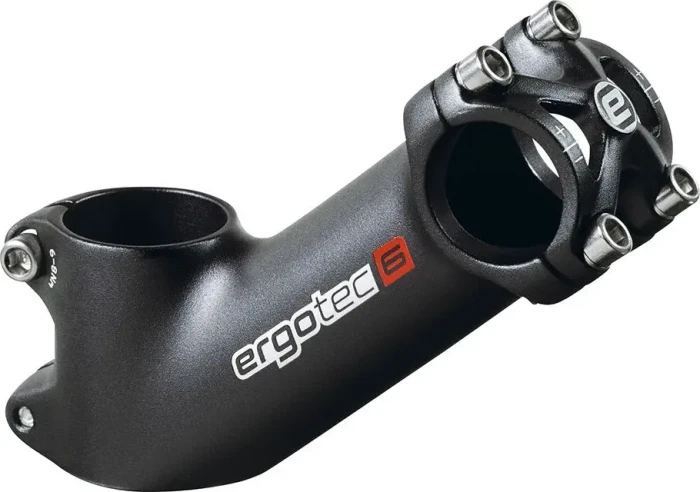 Ergotec High Pike 25.4mm/28.6mm +40° Vorbau 100mm schwarz sandgestrahlt