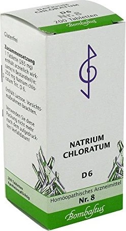 Biochemie 8 Natrium Chloratum D6, 200 St Image