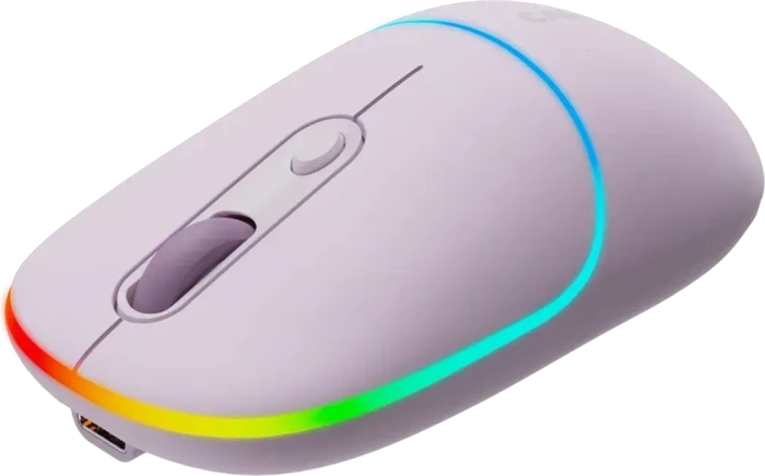 Canyon OnClick 22 / MW-22 Dual-Mode Wireless Mouse rosa, USB/Bluetooth