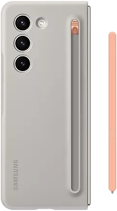 Samsung Slim S Pen Case für Galaxy Z Fold 5 Sand