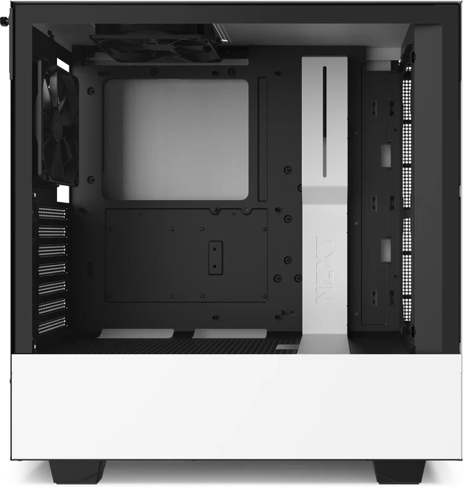 NZXT H510, weiß, Glasfenster