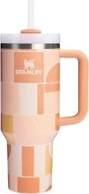 Stanley Quencher H2.0 Flowstate Tumbler Isolierflasche 1.2l apricot court