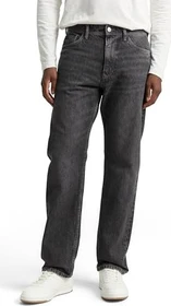 Tom Tailor Marvin Straight Jeans Jeans used dark stone grey denim (Herren)