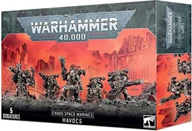 Games Workshop Warhammer 40.000 - Chaos Space Marines - Havocs