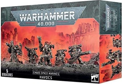 Games Workshop Warhammer 40.000 - Chaos Space Marines - Havocs