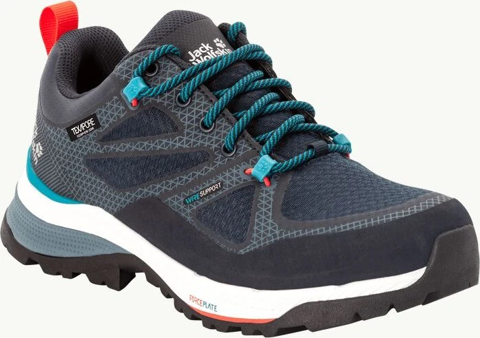 Jack Wolfskin Force Striker Texapore Low dark blue/blue (Damen)
