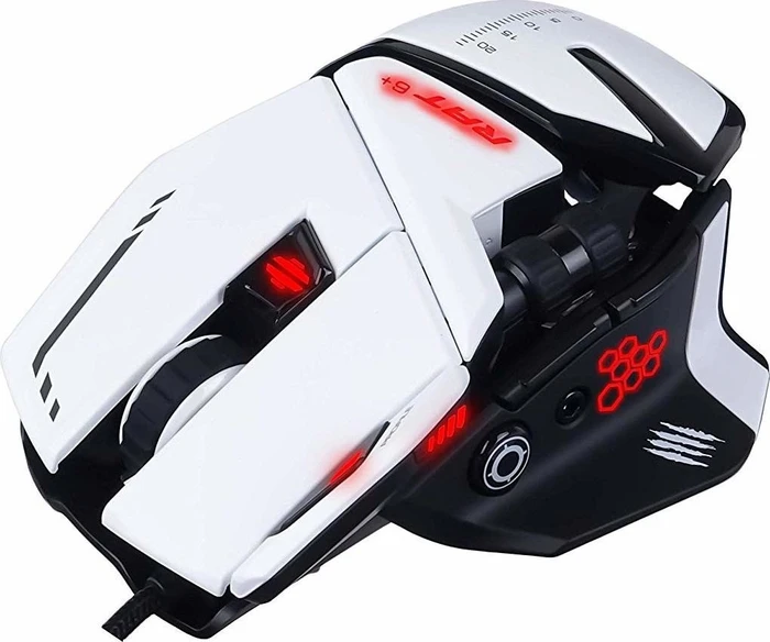 MadCatz R.A.T. 6+, weiß, USB