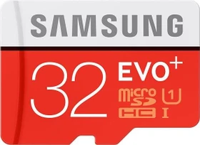 Samsung EVO+ R80/W20 32GB, UHS-I, Class 10