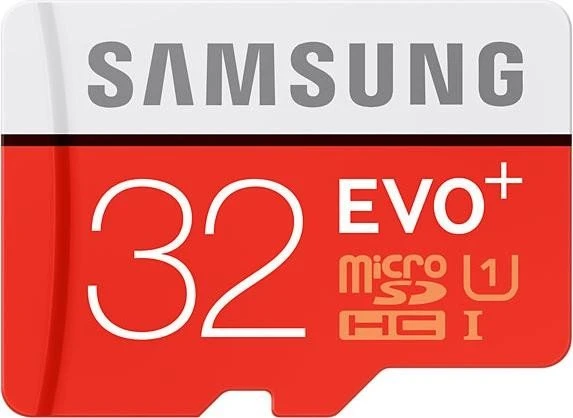 Samsung EVO+ R80/W20 32GB, UHS-I, Class 10